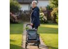 Trolley shopping bag on wheels 100cm grey 4