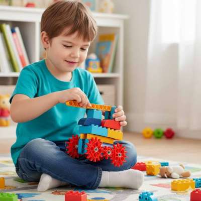 USB construction bricks movable models 116el.