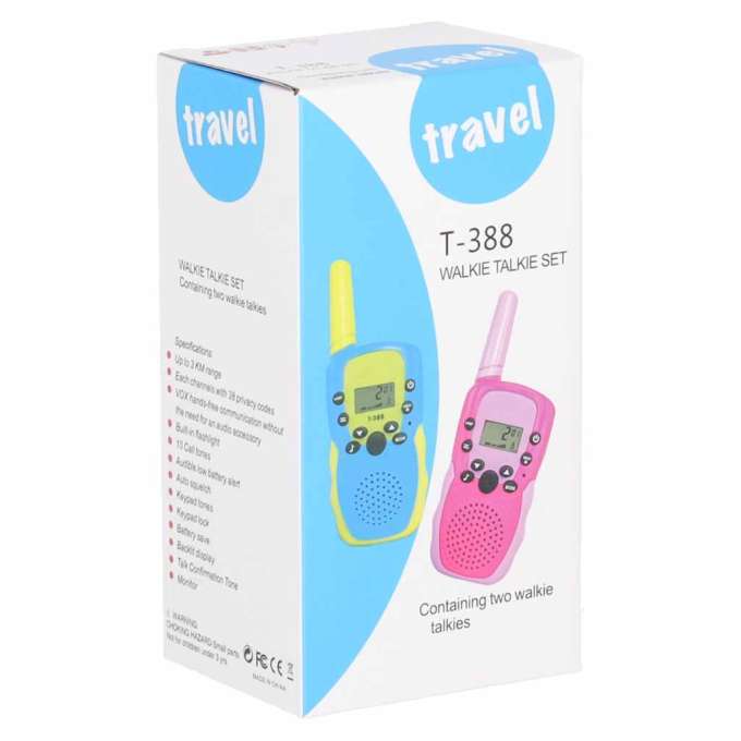 Walkie talkie walkie talkie for children set 2 pieces
