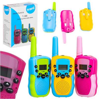 Walkie talkie walkie talkie for children set 3 pieces