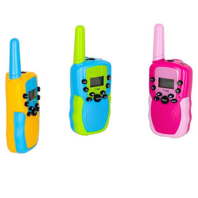 Walkie talkie walkie talkie for children set 3 pieces