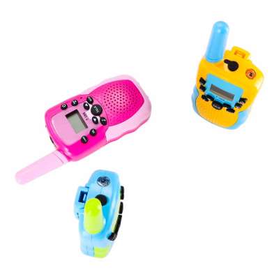 Walkie talkie walkie talkie for children set 3 pieces