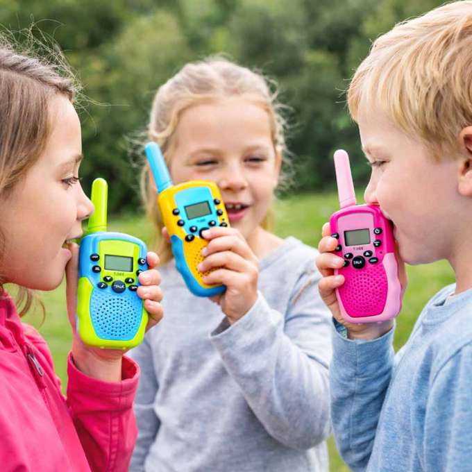 Walkie talkie walkie talkie for children set 3 pieces