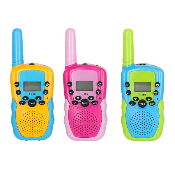 Walkie talkie walkie talkie for children set 3 pieces