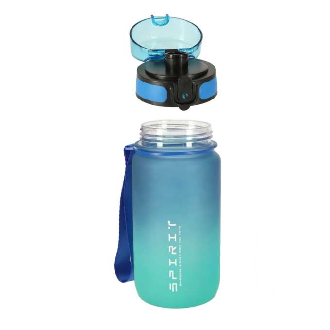 Water bottle bidon 600ml blue-green
