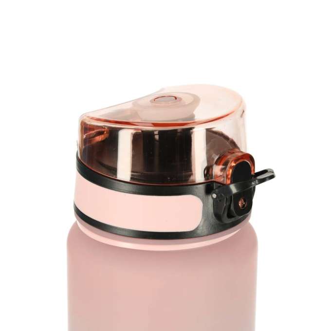 Water bottle bidon 600ml pink and blue