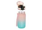 Water bottle bidon 600ml pink and blue 6