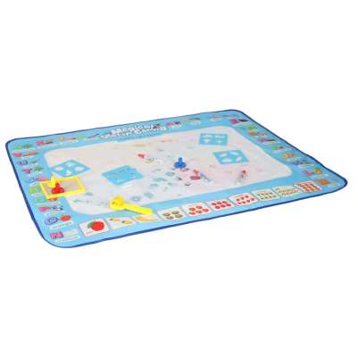 Water mat for painting water drawing markers stamps stencils roller 100x80cm alphabet