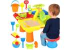 Water table four piece paddle watering can stool 1