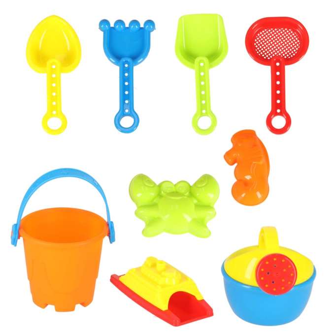 Water table four piece paddle watering can stool