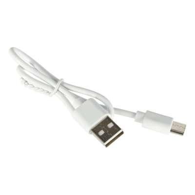 Wiatrak biurkowy wentylator mini ręczny składany wiatraczek przenośny USB biały