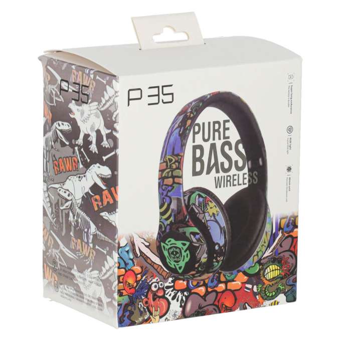 Wireless Bluetooth RGB Gaming Sport 150mAh Over-Ear Headphones