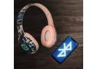 Wireless Bluetooth RGB Gaming Sport 200mAh pink over-ear headphones 12