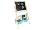 Wooden chalkboard LULILO Kredo accessories chalk markers magnets baskets 110cm 2