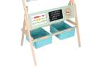 Wooden chalkboard LULILO Kredo accessories chalk markers magnets baskets 110cm 4