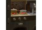 Wooden kitchen water tap sounds lights 90cm 4