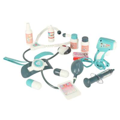 Zestaw lekarza w walizce mały doktor akcesoria dźwięk światła