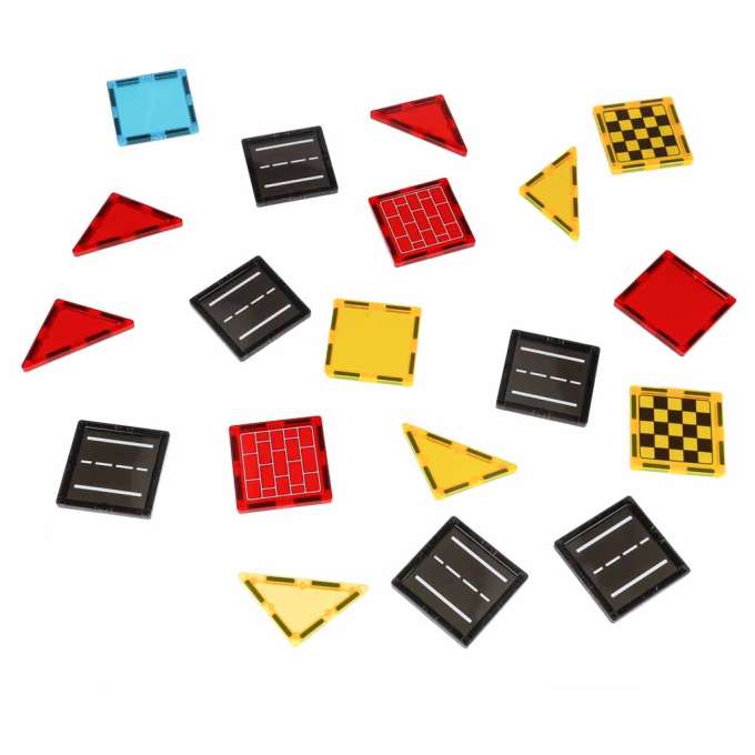 3D construction magnetic blocks 90 elements