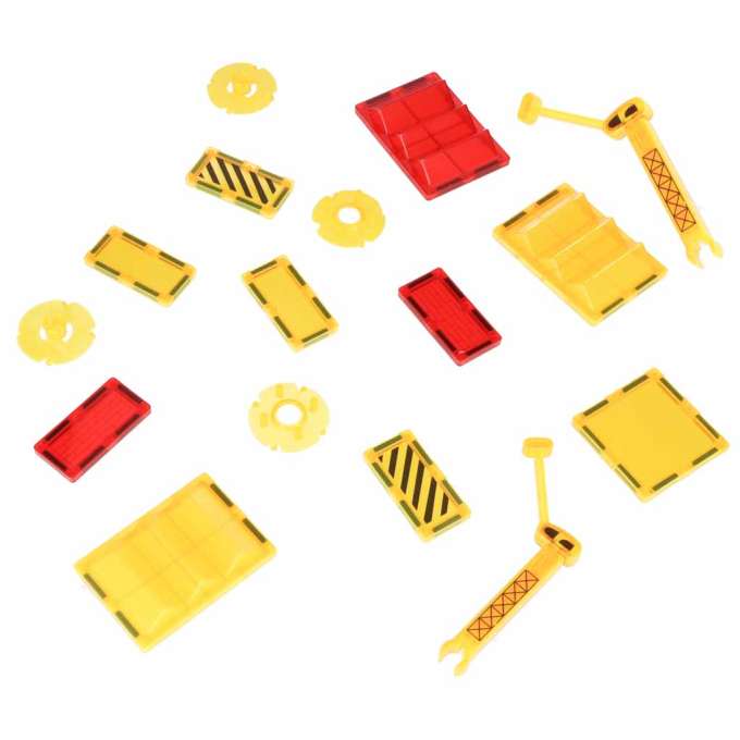 3D construction magnetic blocks 90 elements