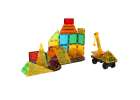 3D construction magnetic blocks construction vehicles 50 elements 10