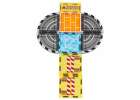 3D construction magnetic building blocks construction machinery 92 pieces 6