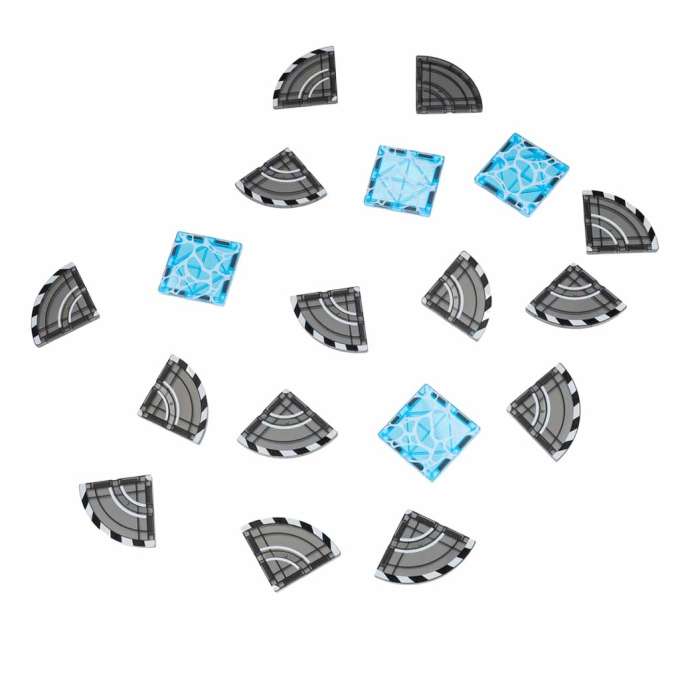 3D construction magnetic building blocks construction machinery 92 pieces