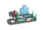 3D magnetic construction blocks city cars 91 elements 2