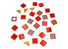 3D magnetic construction blocks fire department 2 cars 92 elements 11