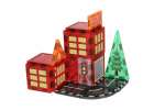 3D magnetic construction blocks fire department 48 elements 4