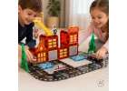 3D magnetic construction blocks fire department 48 elements 11