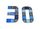 3D magnetic construction blocks police police cars 91 elements 6