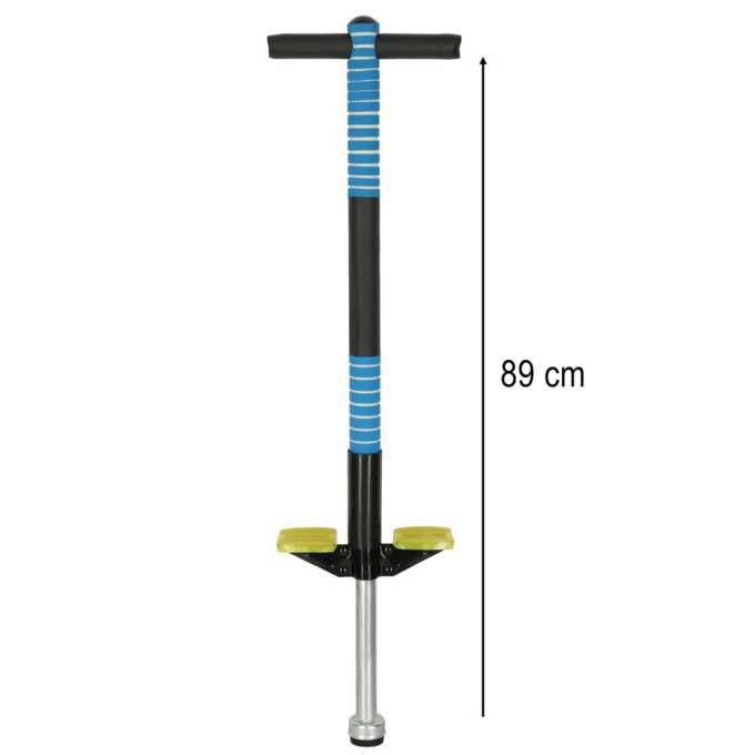 Adjustable pogo stick blue