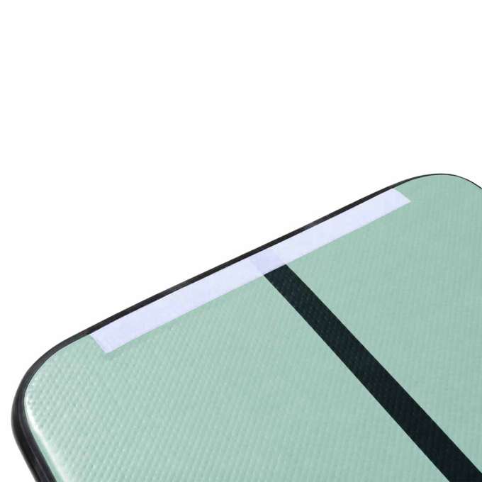 Air Track Gymnastics Mat Exercise Mat Pump Green