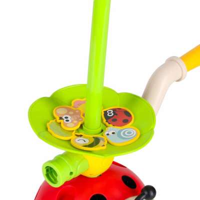 Arcade game for children spinning pole target throwing ladybug 5-in-1