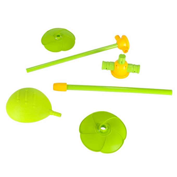 Arcade game for children spinning pole target throwing ladybug 5-in-1