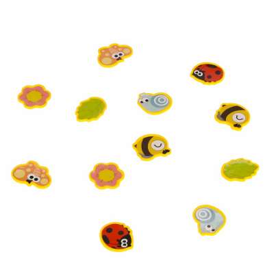 Arcade game for children spinning pole target throwing ladybug 5-in-1