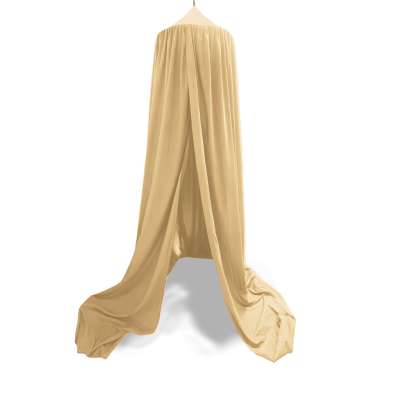 Baby canopy over crib curtain tent tipi hanging beige