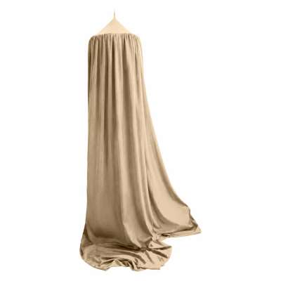 Baby canopy over crib curtain tent tipi hanging beige