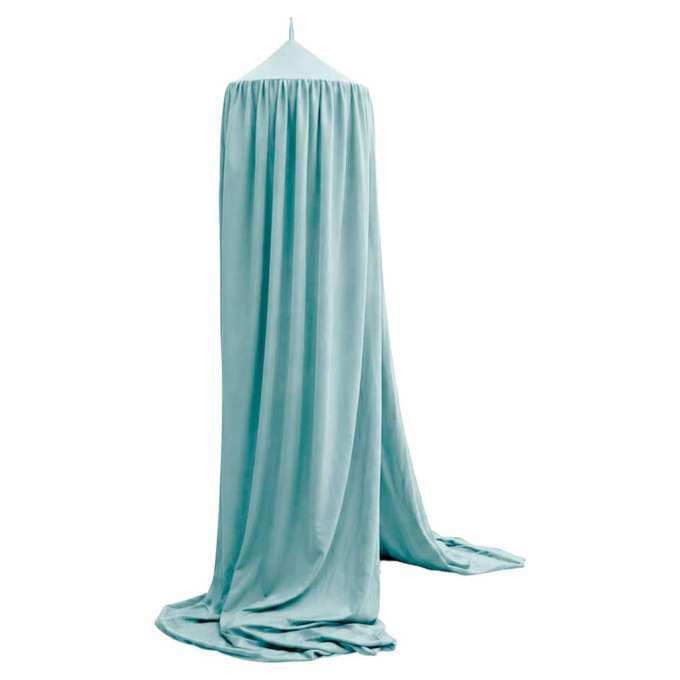 Baby canopy over crib curtain tent tipi hanging green