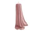 Baby canopy over crib curtain tent tipi hanging light pink 4