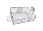 Baby playpen soccer goal children's playground 120x180cm 3