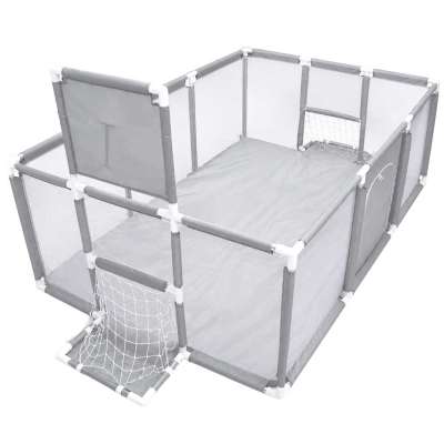 Baby playpen soccer goal children's playground 120x180cm