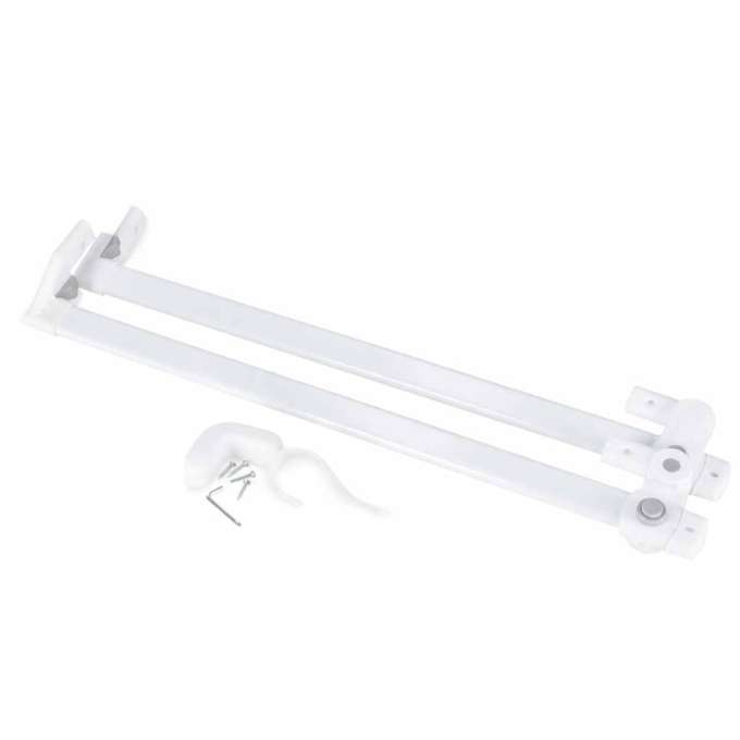 Bed railing safety locking guard rail 140cm grey