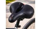 Bicycle saddle made of flexible foam with reflectors 9