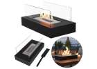 Biofuel stove freestanding tabletop fireplace for smokeless rectangular 1