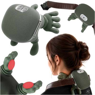 Bionic electric massager USB adjustable belt