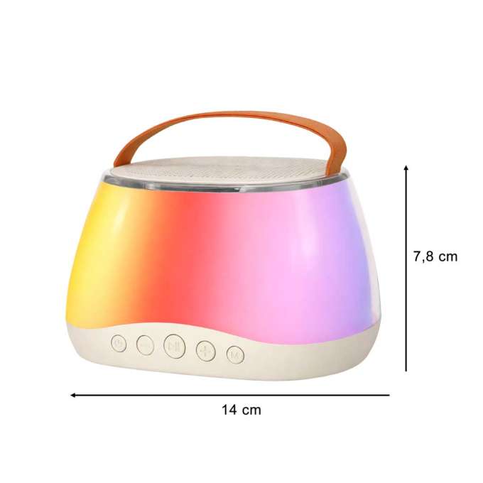 Bluetooth speaker RGB karaoke set 2 USB microphones