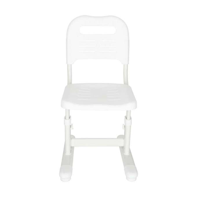 Children's school desk adjustable chair LED lamp USB white