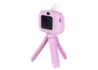 Digital camera for kids on tripod unicorn purple 2