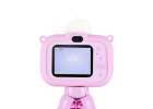 Digital camera for kids on tripod unicorn purple 7